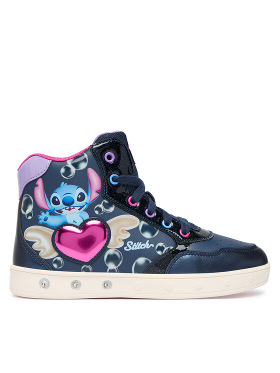 Geox Sneakersy J Skylin Girl J668WE 054AJ C4268 D Granatowy