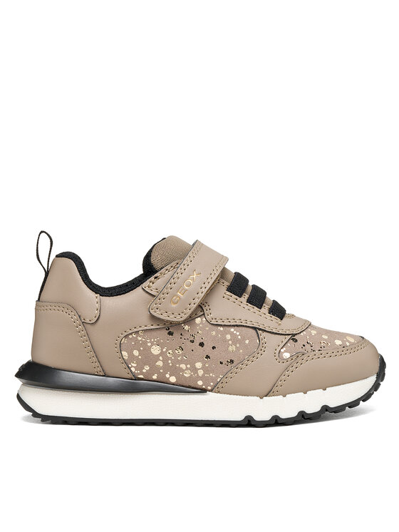 Geox Sneakersy J Fastics Girl J46GZB 0BCBL C5M2X M Beżowy