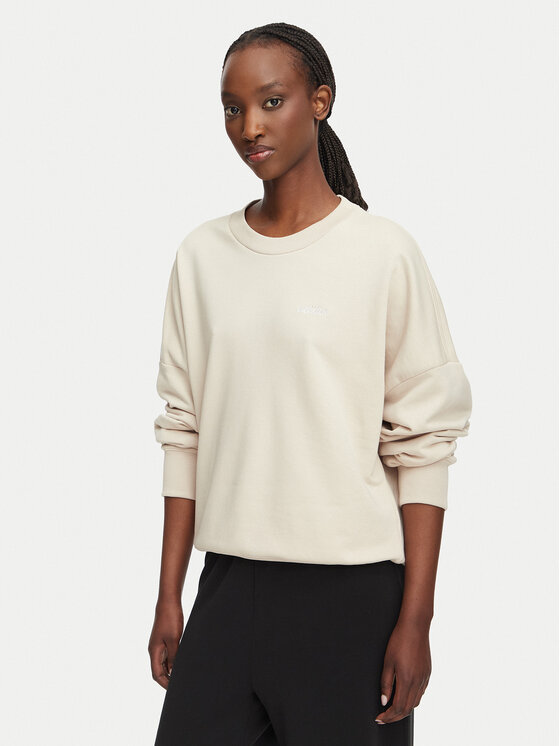 adidas Bluza Seasonal Essentials Colorpop Sweatshirt With Embroidered Graphic KV6860 Kremowy Regular Fit