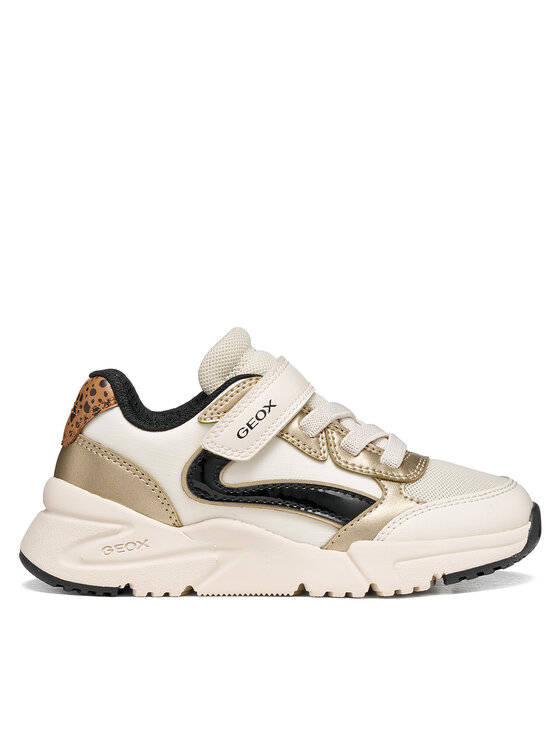 Geox Sneakersy J Loftus Girl J46M2A 0FUNF C1M2U S Kremowy