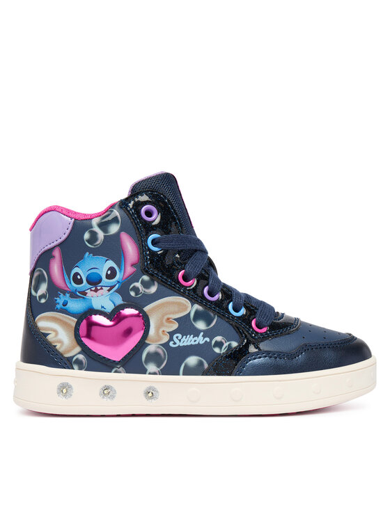 Geox Sneakersy J Skylin Girl J668WE 054AJ C4268 S Granatowy