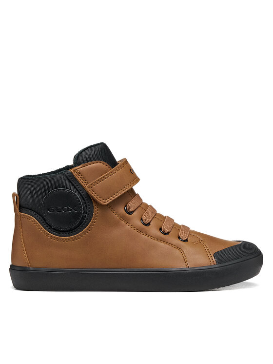 Geox Sneakersy J Gisli Boy J465CC 0MEFU C1192 S Brązowy