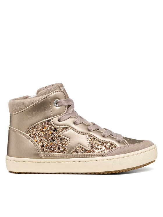Geox Sneakersy J Kalispera Girl J664GB 0NFEW C6028 S Złoty