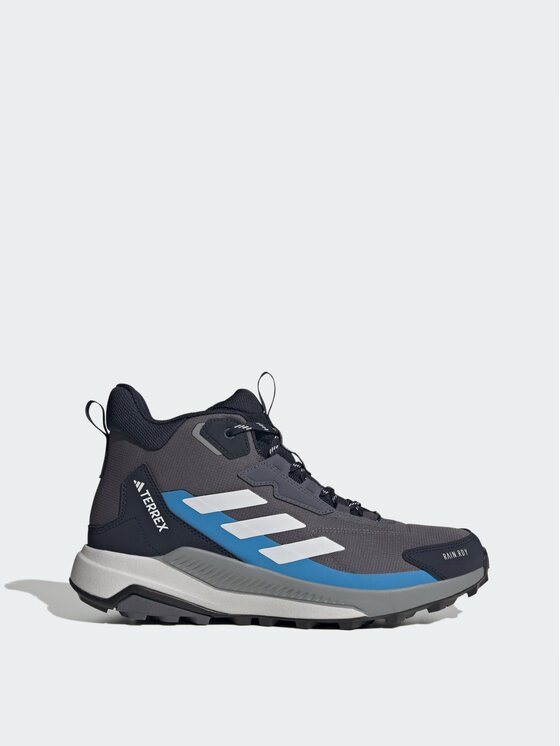 adidas Trekkingi Terrex Anylander Mid Rain.Rdy Hiking Shoes JR6593 Szary