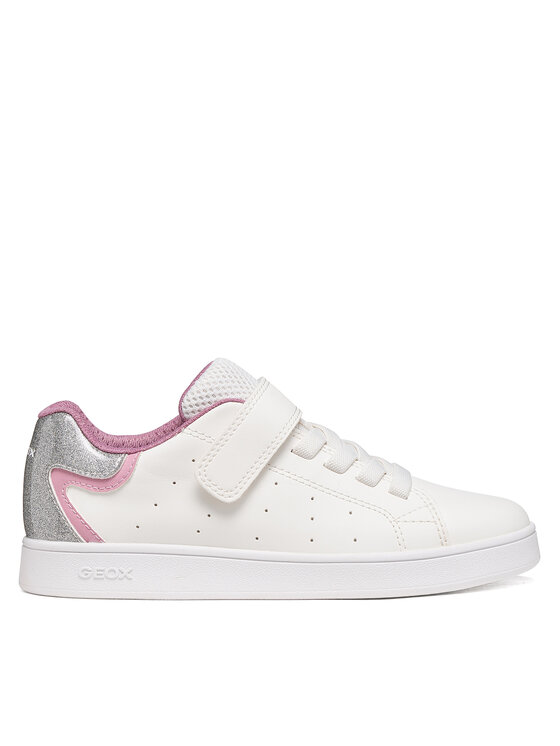 Geox Sneakersy J Eclyper Girl J36LRA 0BCKC C1Z8Z S Biały