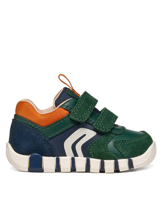 Geox Sneakersy B Iupidoo Boy B3555D 05422 C3P2T Zielony