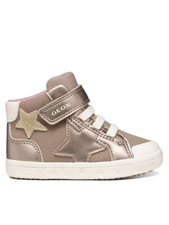 Geox Sneakersy B Gisli Girl B561MG 0AUAJ C5M2X M Beżowy