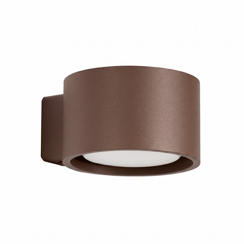 Kinkiet MODO 1 brązowy Gx53, minimalistyczny - 10x12x6cm Sollux