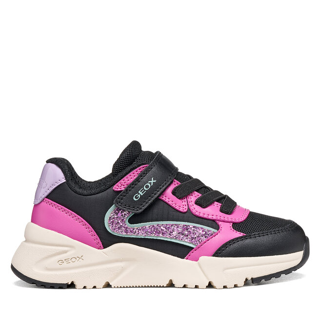 Sneakersy Geox J Loftus Girl J46M2A 0FU54 C9235 M Czarny