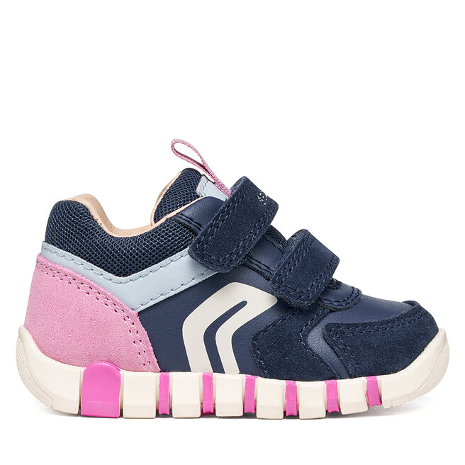 Sneakersy Geox B Iupidoo Girl B3558C 05422 C0965 Granatowy