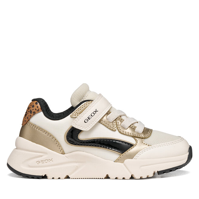 Sneakersy Geox J Loftus Girl J46M2A 0FUNF C1M2U S Kremowy