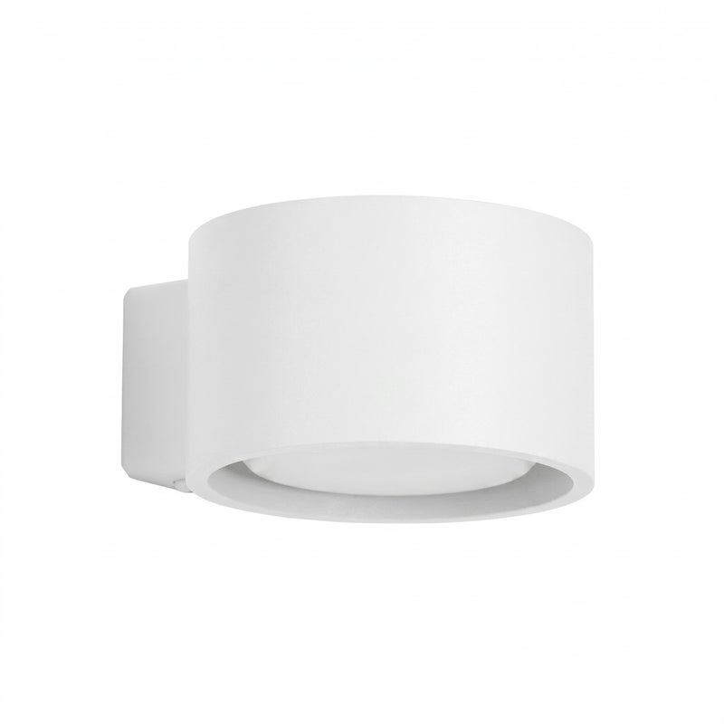Kinkiet ścienny nowoczesny biały okrągły 1xGX53 10W MODO Sollux Lighting