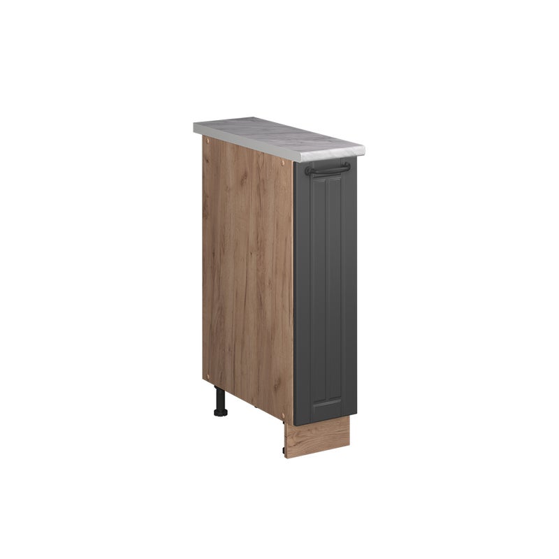 Vicco Szafka apteczna Fame-Line, Ciemnoszary/Dąb goldkraft, 20 cm, BP Marmur