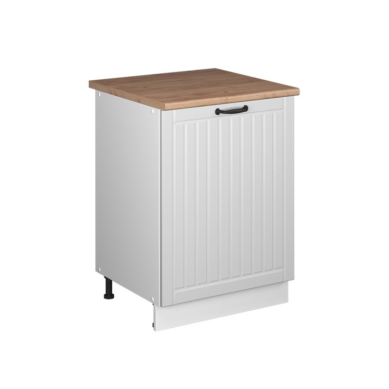 Vicco Szafka pod zlew Fame-Line, Biały rustykalny/Biały, 60 cm