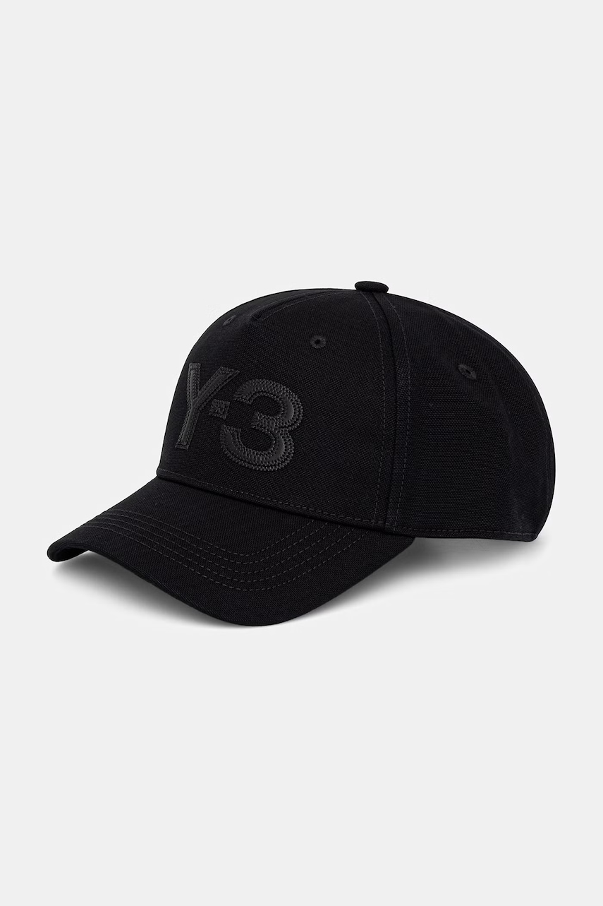 Y-3 LOGO CAP czapka bejsbolówka bawełniana męska