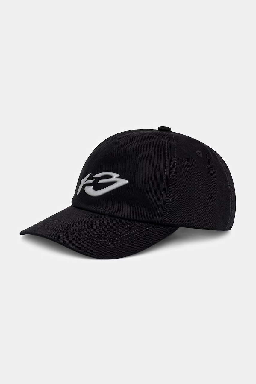 Y-3 BIG LG CAP czapka z daszkiem bawełniana męska
