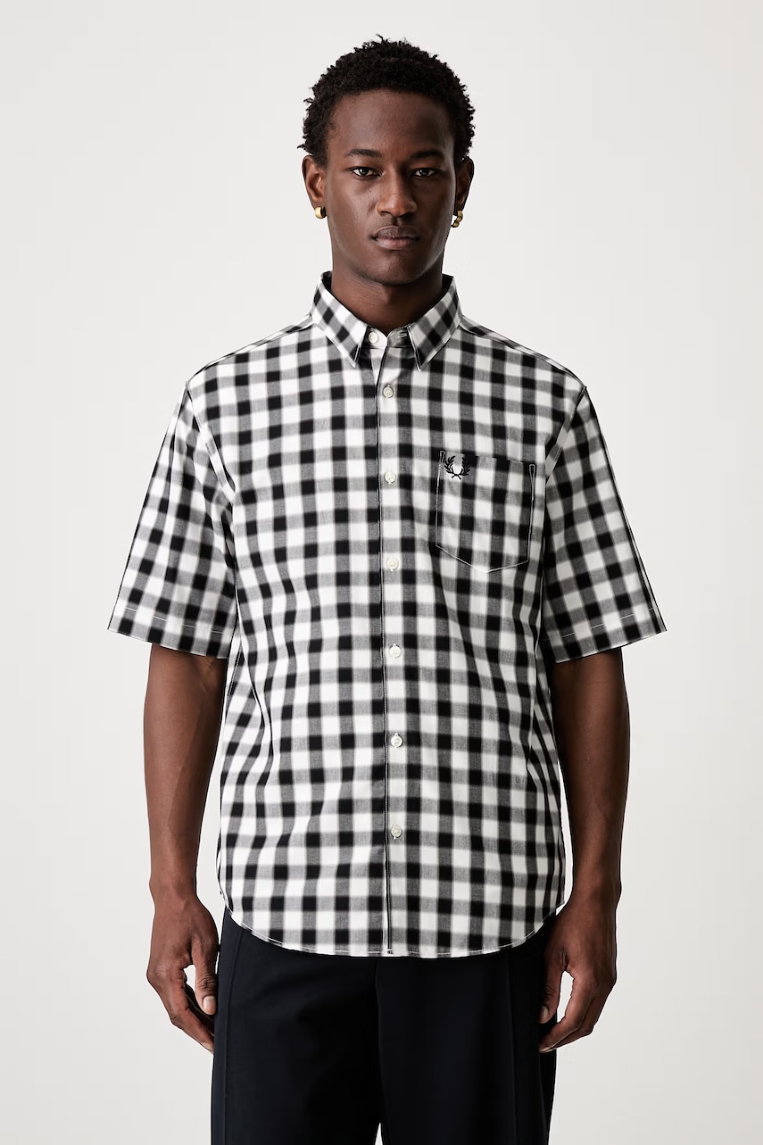 Fred Perry koszula bawełniana męska