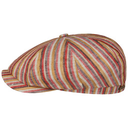 Kaszkiet Hatteras Docado Stripe by Stetson, kolorowy, M (56-57 cm)