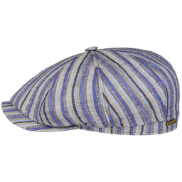 Kaszkiet Hatteras Docado Stripe by Stetson, niebiesko-ciemnoniebieski, L (58-59 cm)