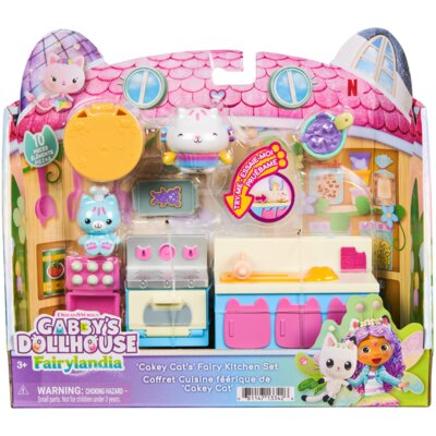 Zestaw figurek SPIN MASTER Koci Domek Gabi Wróżkolandia Kuchnia Łakotka 6077036