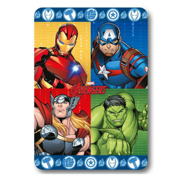 Faro Koc polarowy 100x140 Avengers kolorowy 220g/m2