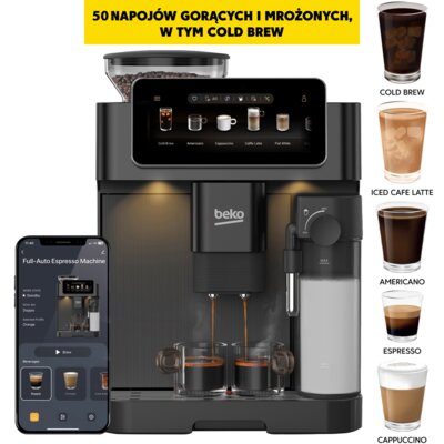BEKO CaffeExperto CEG8564B Czarny