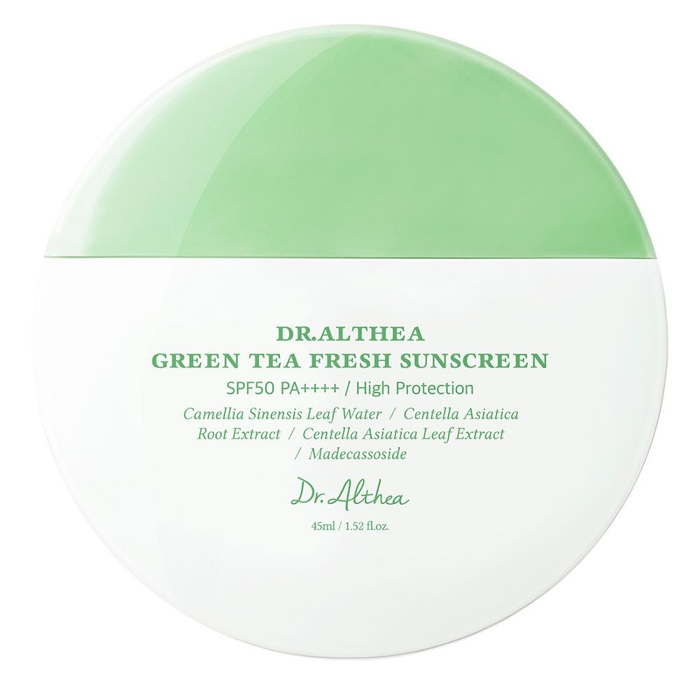 Green Tea Fresh Sunscreen SPF50 PA++++ łagodzący krem przeciwsłoneczny 45ml