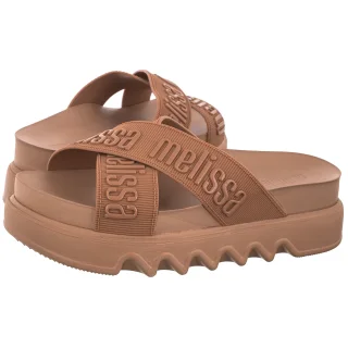 Klapki Cross M Lover Platform 37368/BU919 Brown/Brown (ML388-c) Melissa