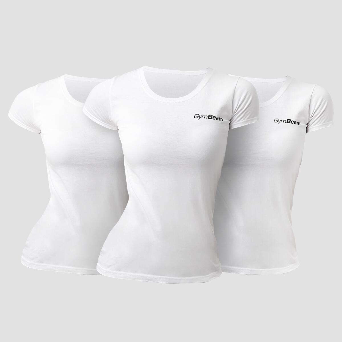 Koszulka damska fitness z okrągłym dekoltem Basic 3Pack