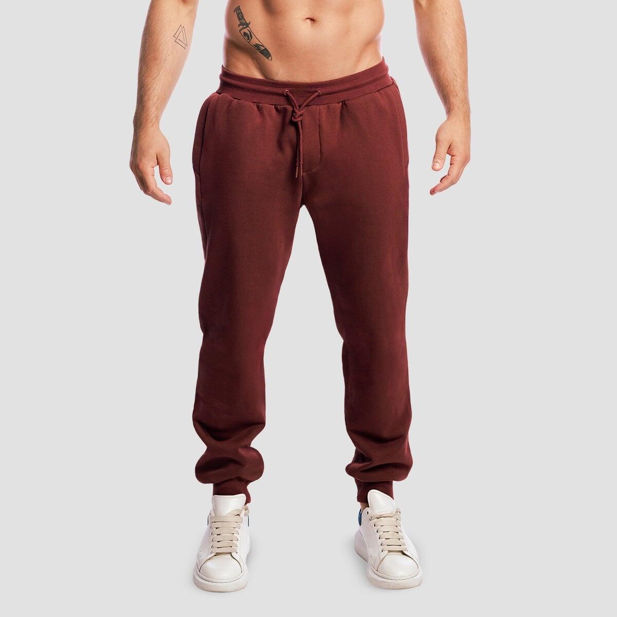Spodnie dresowe męskie fitness oversize Base