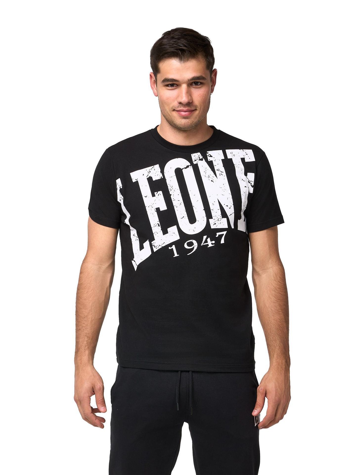 Koszulka męska Leone 1947 Apparel z dużym logo