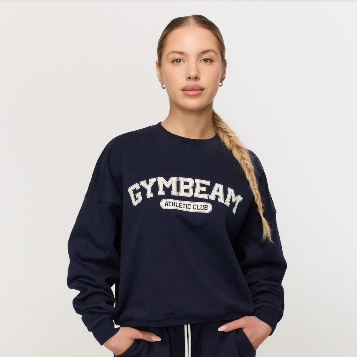Bluza damska fitness bez kaptura Varsity