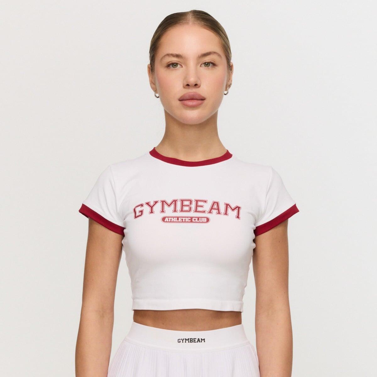 Koszulka damska fitness slim Varsity