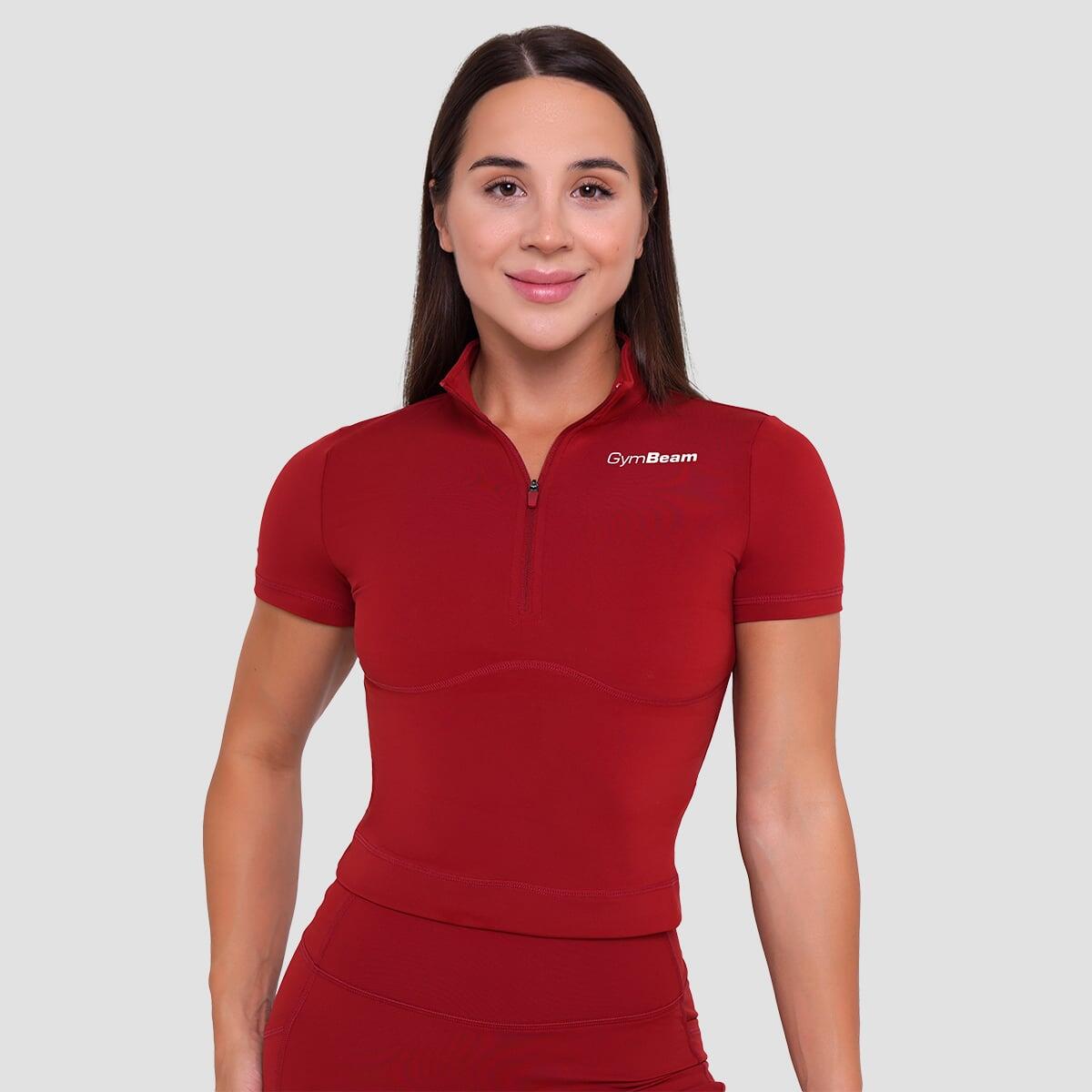 Koszulka damska fitness z zamkiem Ignite Cropped