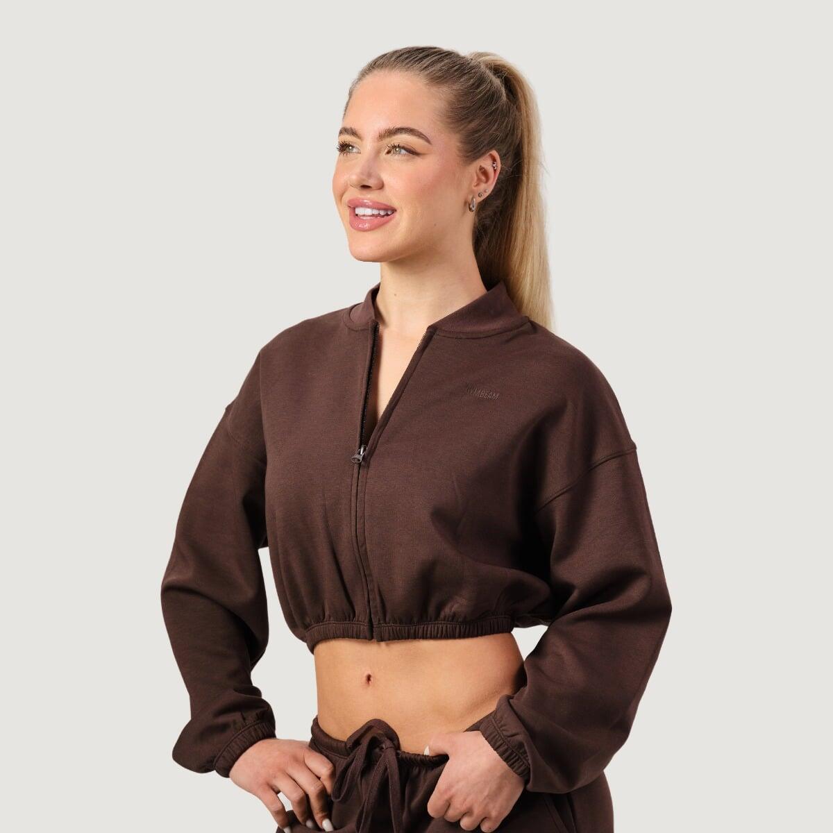 Bluza damska fitness z zamkiem NEO