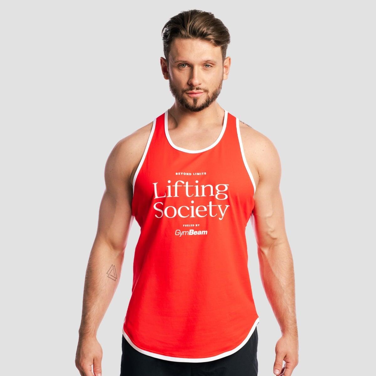 Top męski bodybuilding luźny Lifting Society