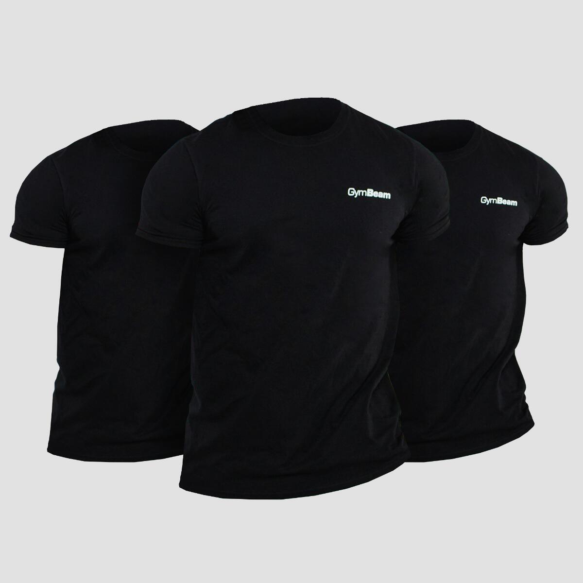 Koszulka męska fitness z krótkim rękawem Basic 3Pack