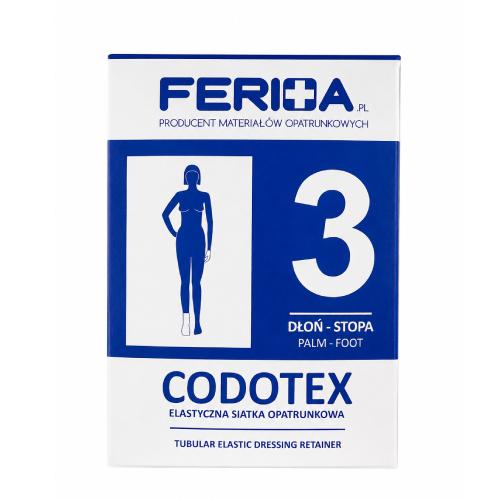 Codotex Siatka opatrunkowa elastyczna nr 3, 1 szt. >> 0zł za wysyłkę przy zakupach od 59 zł 
