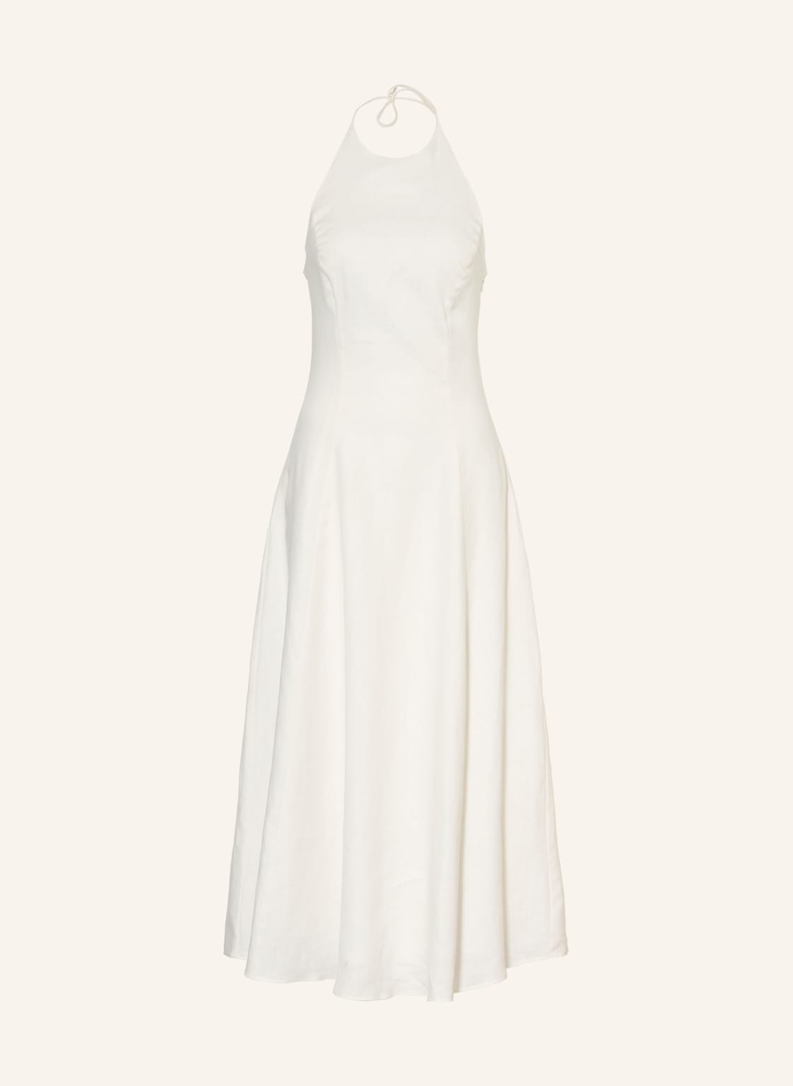 Faithfull The Brand Sukienka Lniana Neolia weiss