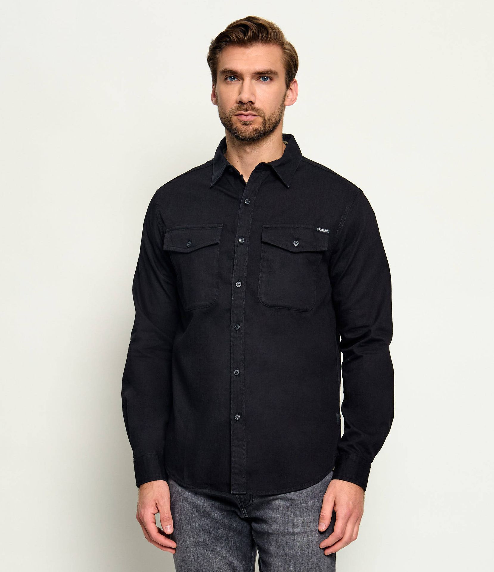 Replay Koszula Regular Fit