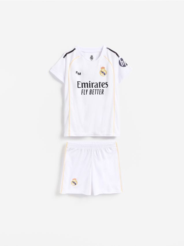 Reserved - Komplet Real Madrid - biały