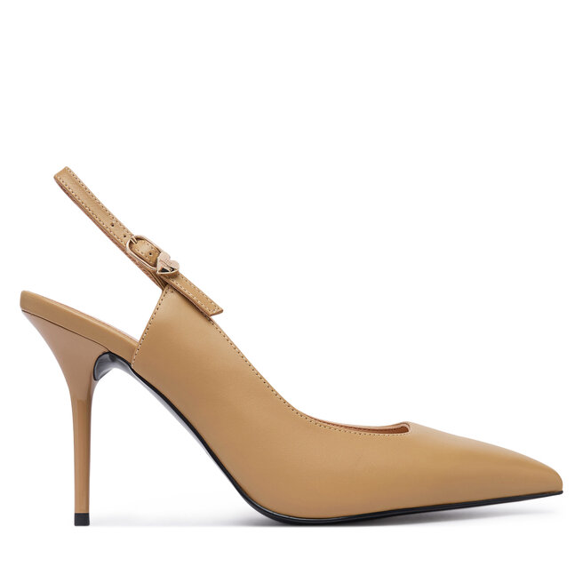 Szpilki LOVE MOSCHINO JA10149G1PIA0104 Brązowy
