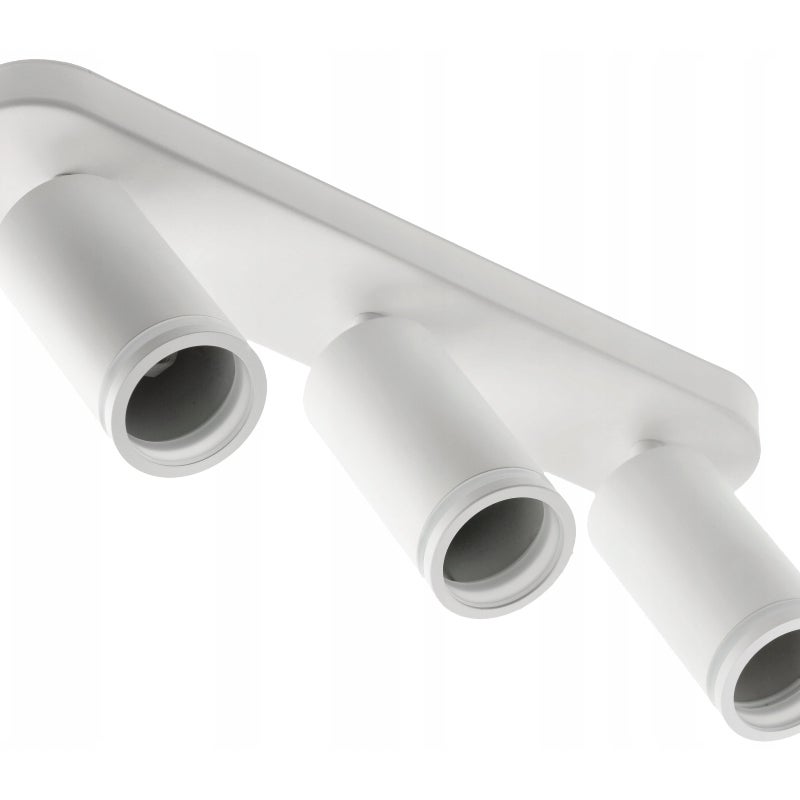 Oprawa sufitowa SOLIS, aluminium, 55x100mm, IP20, 3*GU10, max. 50W, max. 250V, 50/60Hz, biała - GTV LIGHTING
