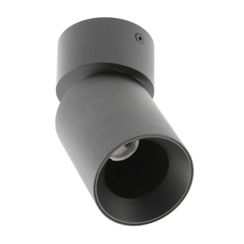 Oprawa sufitowa FARGO 2, aluminium, 70x166 mm, IP20, max. 20W, okrągła, czarna - GTV LIGHTING