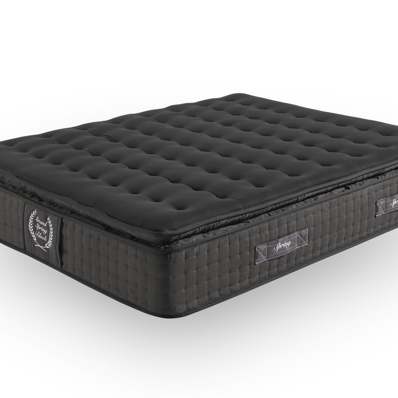Materac Sprężyny kieszeniowe Grand Spring Black, 30cm, 180x200cm - Moonia