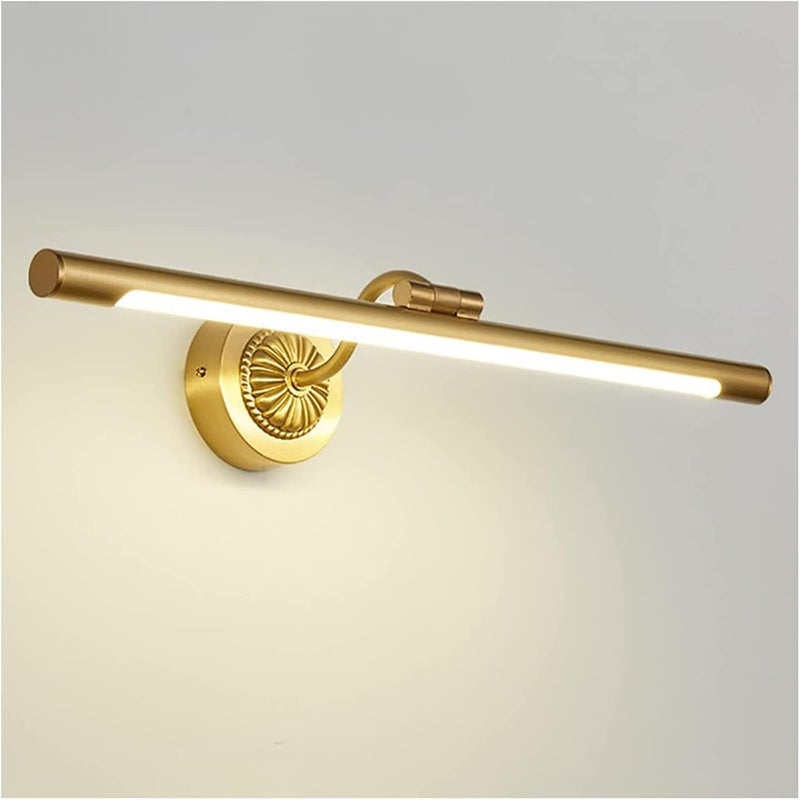 Nowoczesna lampa ścienna LED do łazienki, oświetlenie lustra, dekoracyjna lampa ścienna do wnętrz, światło neutralne, 56 cm