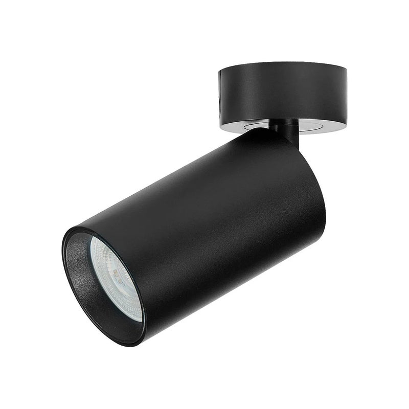 Reflektor regulowany Yorli czarny 1xGU10x7W aluminium wym:13,5x5,5x5,5cm IP20 Rabalux