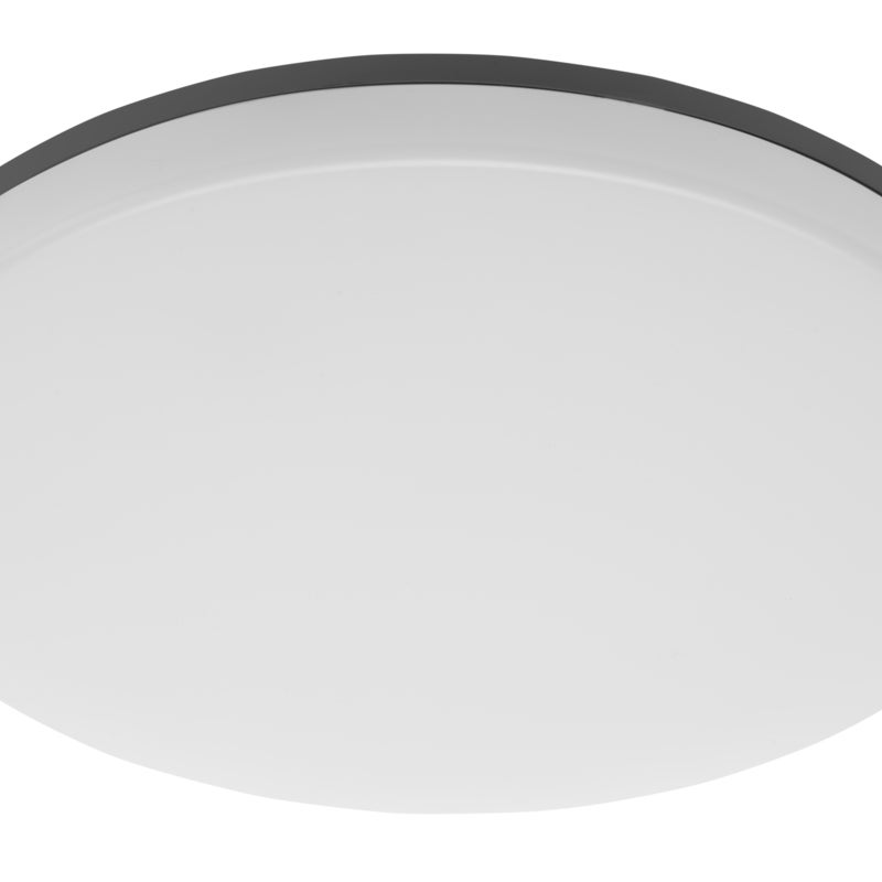 Plafoniera BESA, LED, 24W, 2400lm, 4000K, AC180-250V, IP54, IK10, PC+PC, okrągła, ściemnialna - GTV LIGHTING