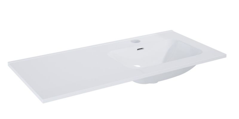 Roca Umywalka ceramiczna meblowa Style 100 cm prawa biała
