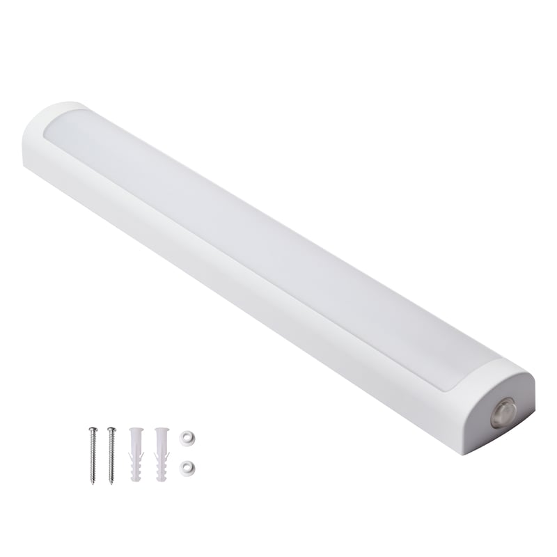 Kinkiet łazienkowy nad lustro Flodu LED 840 lm 5.5W barwa neutralna 40 cm biały IP44 Inspire